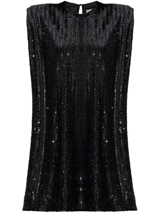 Sequinned Mini Dress