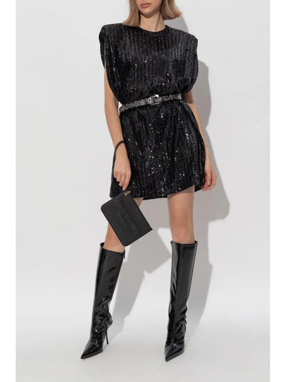 Sequinned Mini Dress