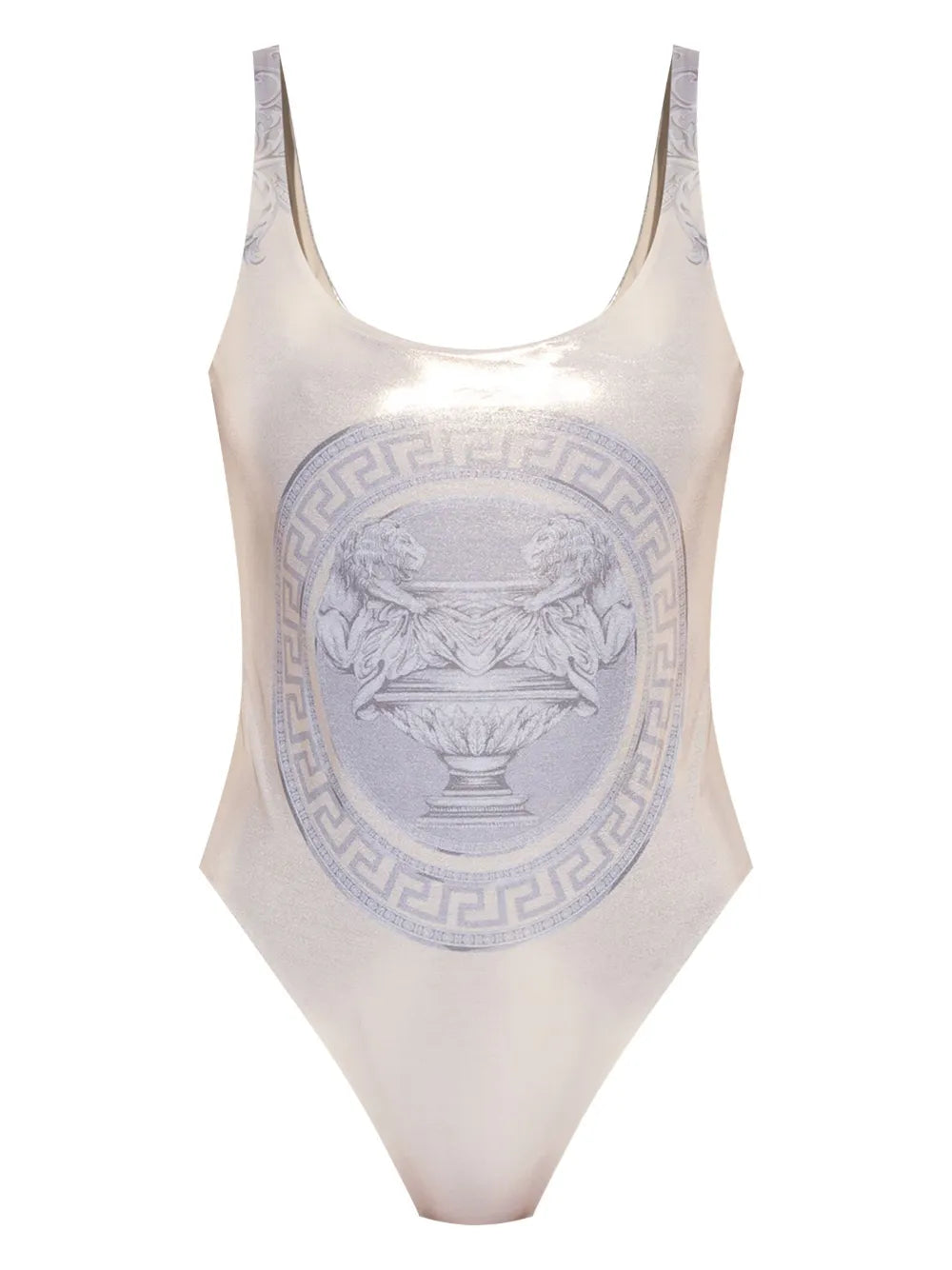 Statue Print Swimsuit