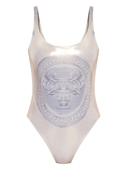 Statue Print Swimsuit