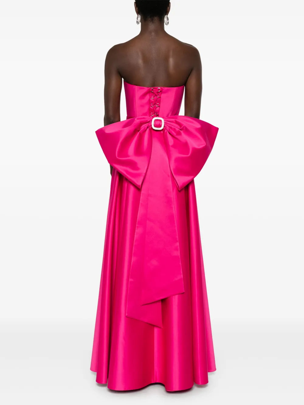 Bow-Detail Maxi Dress