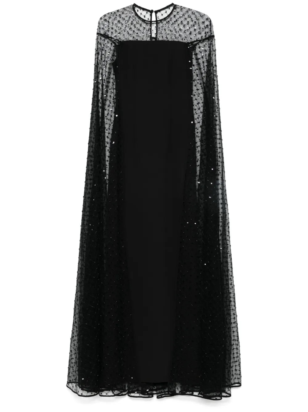 Sequin-Embellished Gown