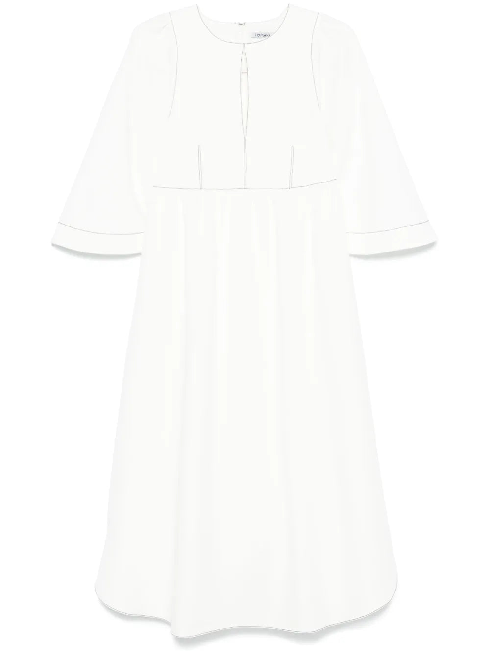 Cut-Out Midi Dress