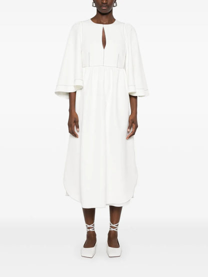 Cut-Out Midi Dress