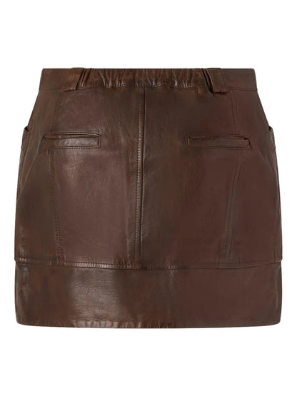 Leather Skirt