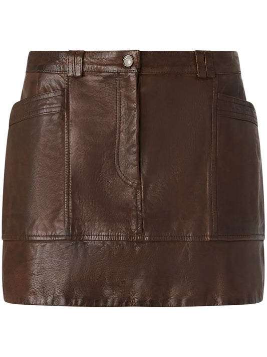 Leather Skirt