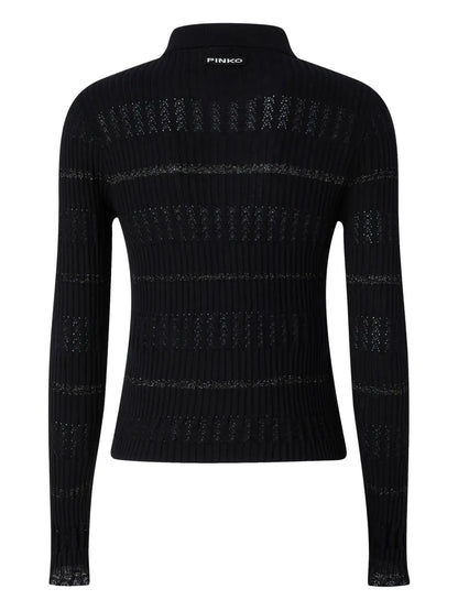 Long-Sleeved Polo Shirt