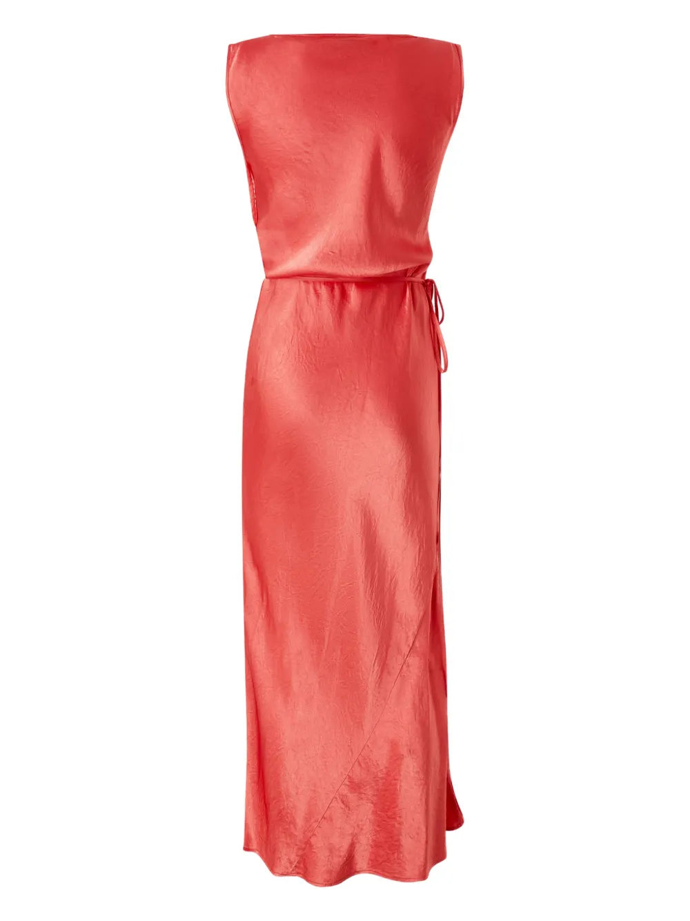Satin-Finish Dress