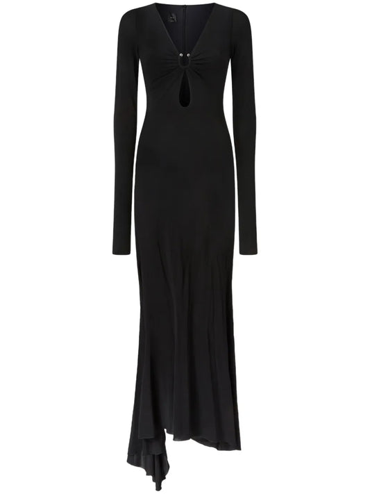 Hardware-Detailed Maxi Dress