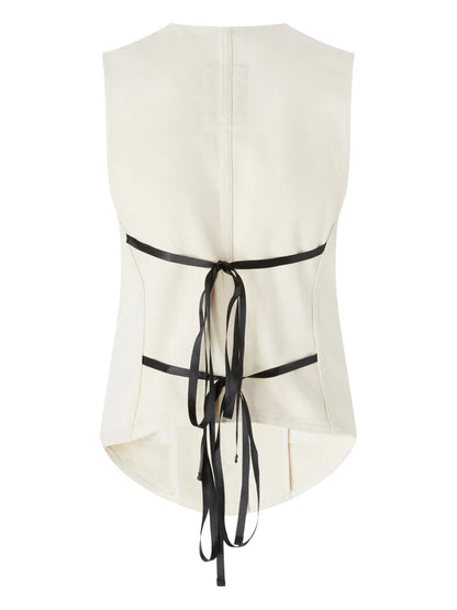 Tie-Detail Waistcoat