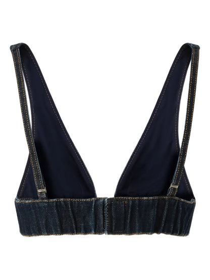 Denim Crop Top