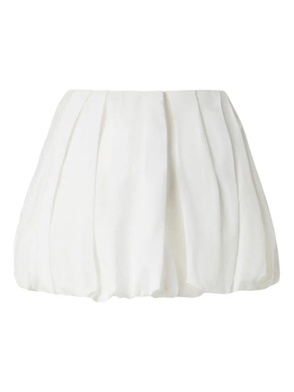 Pleated Bubble Skirt