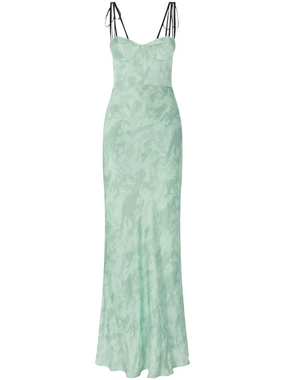 Floral-Print Maxi Dress