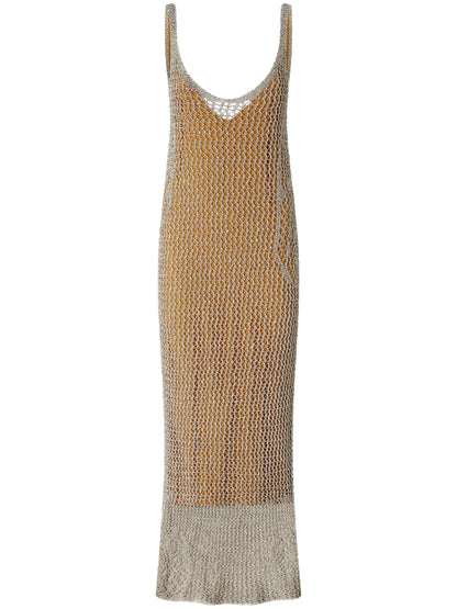 Crochet-Knit Dress