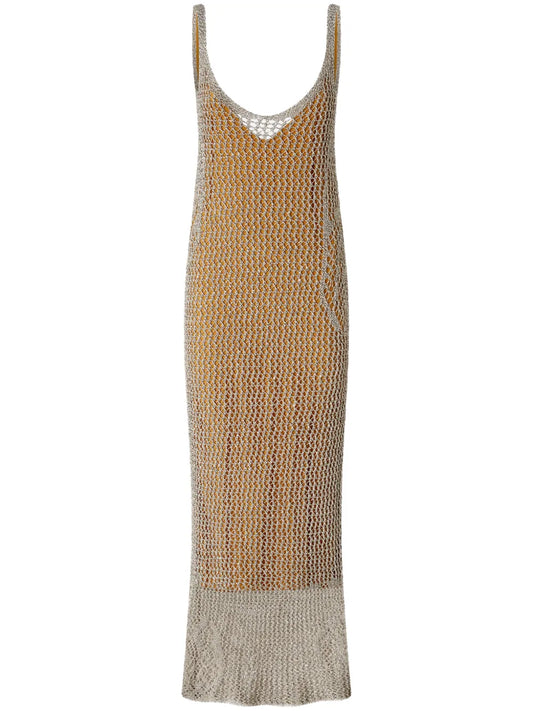 Crochet-Knit Dress