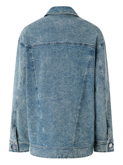 Acid-Wash Denim Jacket
