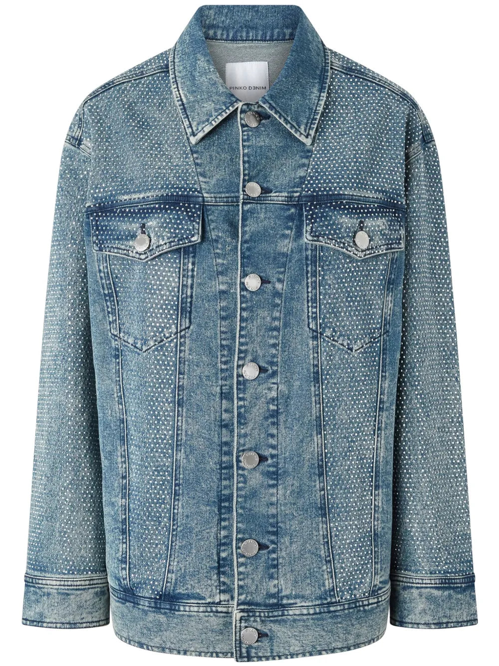 Acid-Wash Denim Jacket
