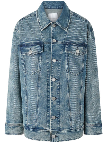 Acid-Wash Denim Jacket