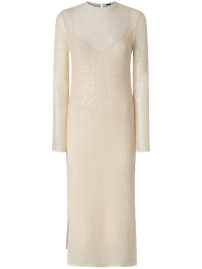 Sequined Maxi Dress