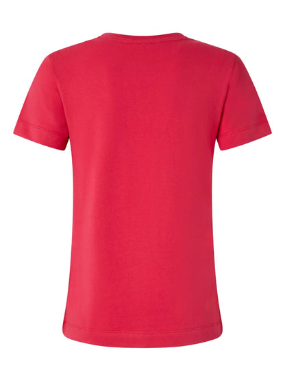 Love Birds-Embroidered T-Shirt