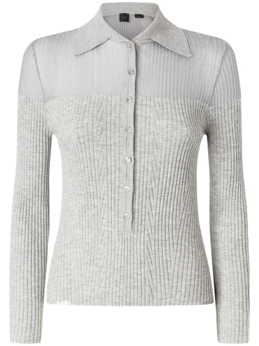 Ribbed Polo Top