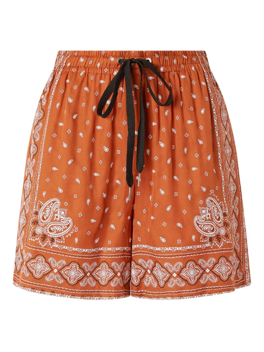Bandana-Print Shorts