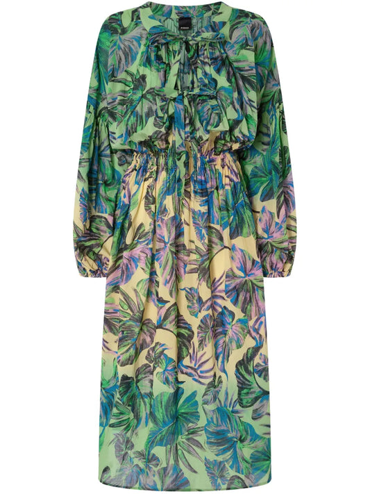Floral-Print Dress