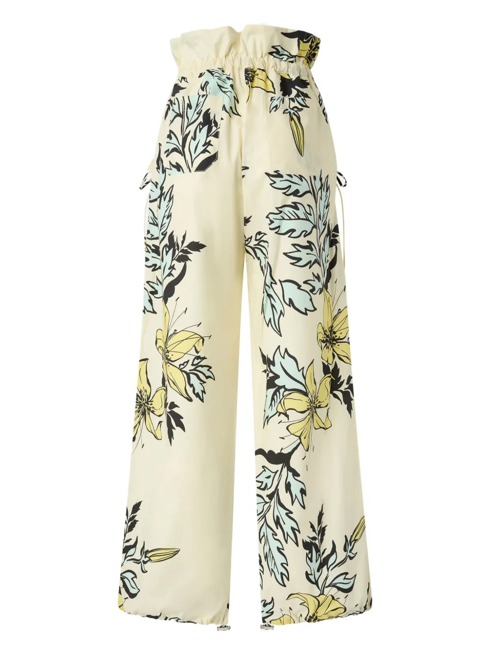 Floral-Print Palazzo Pants