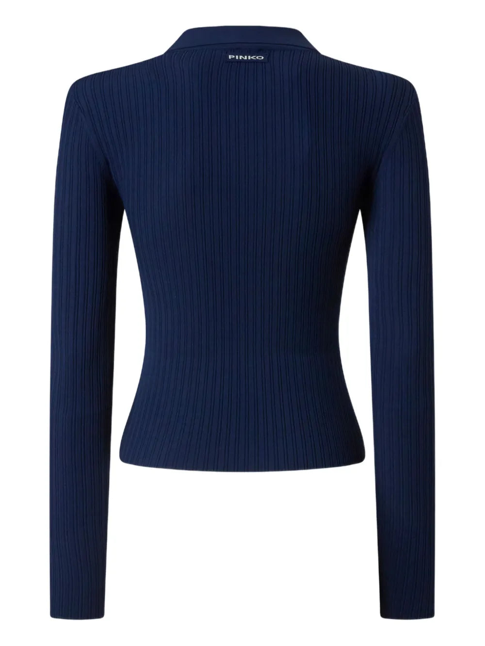 Spread-Collar Cardigan