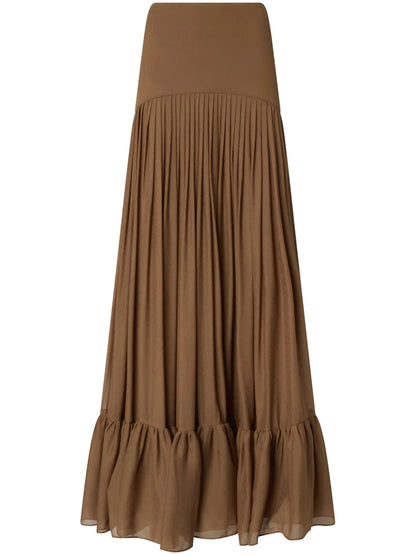 High-Waisted Full Skirt