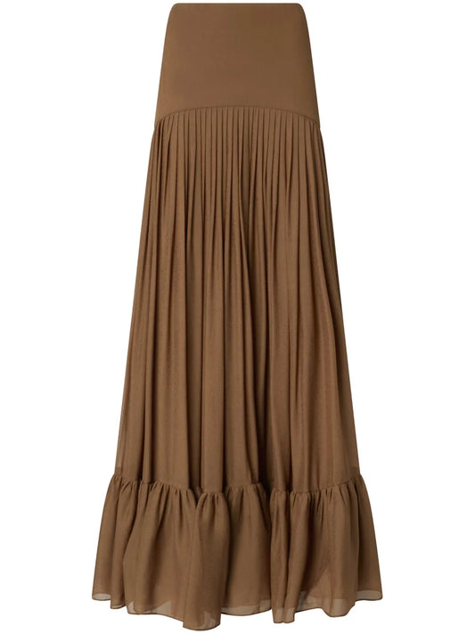 High-Waisted Full Skirt
