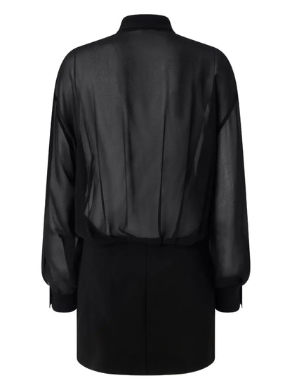 Panelled Mini Dress