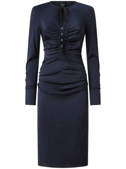Ruched Midi Dress