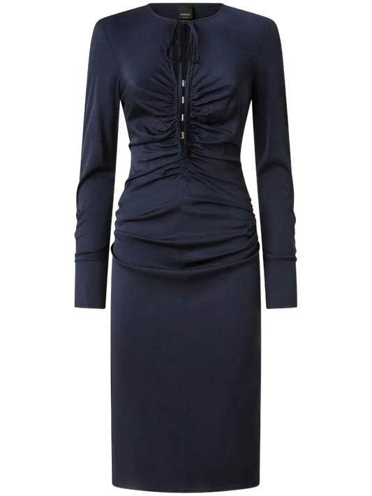 Ruched Midi Dress