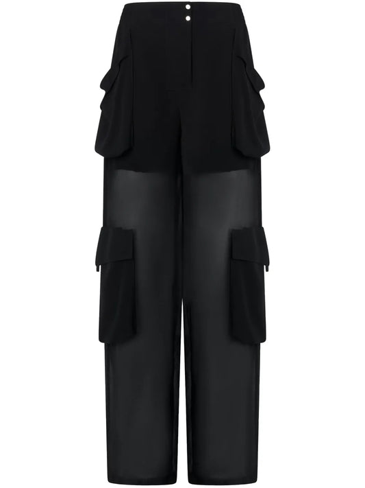 Sheer Cargo Pants