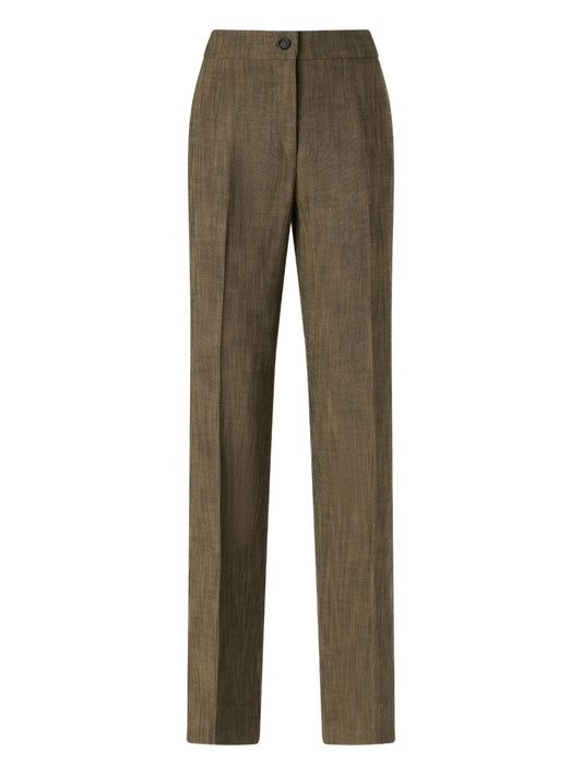 Patterned Tailored Trousers