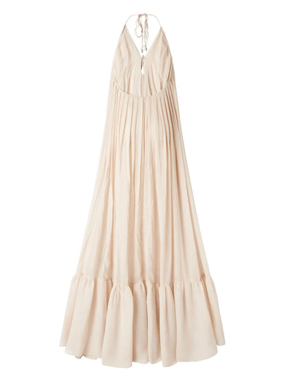 Pleated Maxi Dress