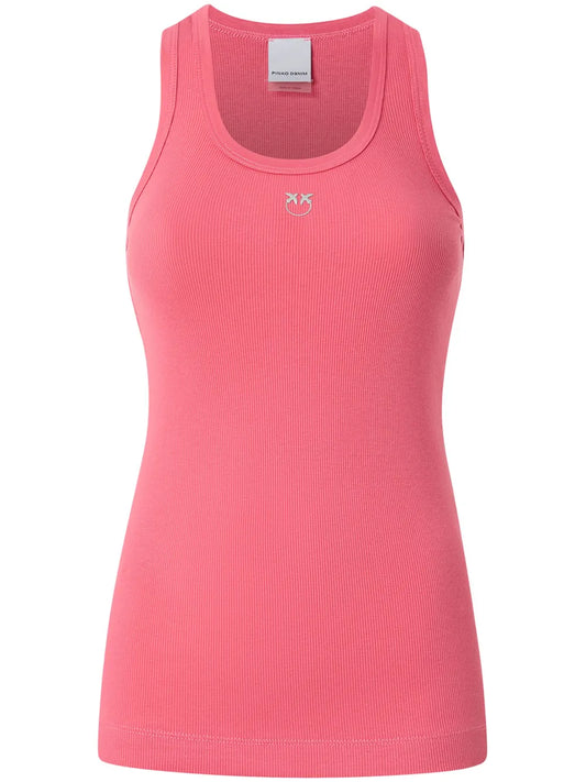 Logo-Embroidered Tank Top