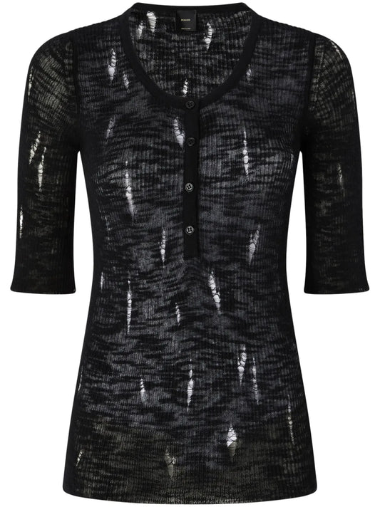 Ripped-Detail Top