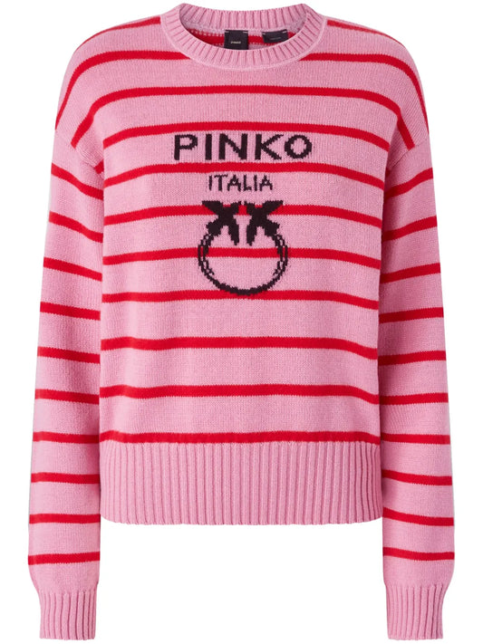 Love Birds-Intarsia Sweater