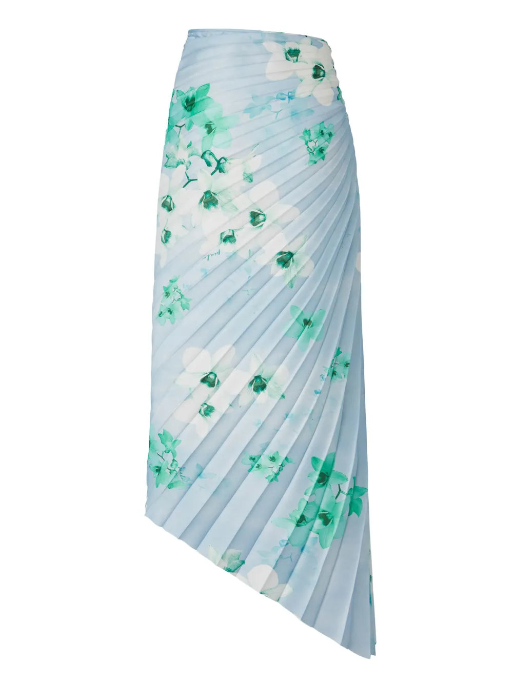 Floral-Print Midi Skirt