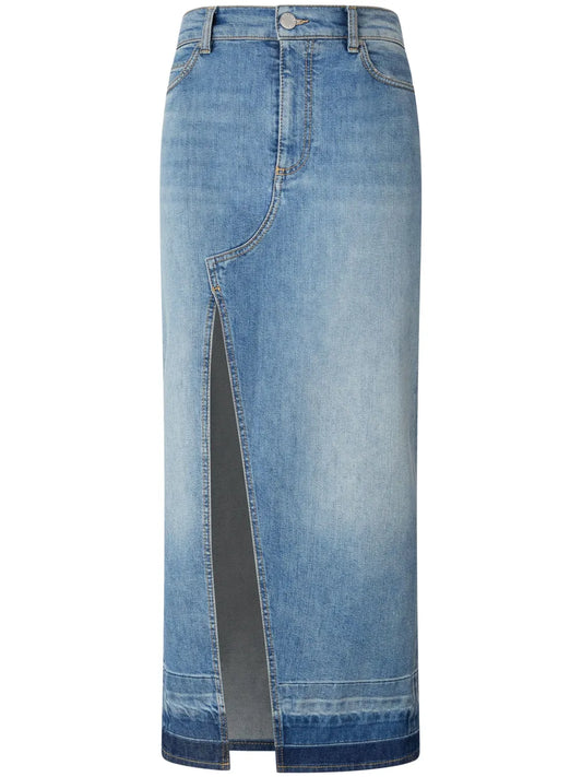 Denim Maxi Skirt
