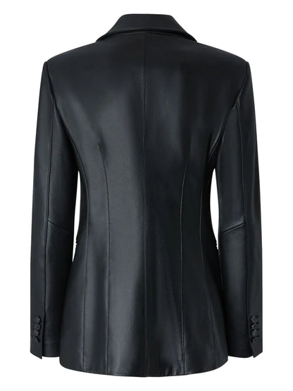 Leather Blazer