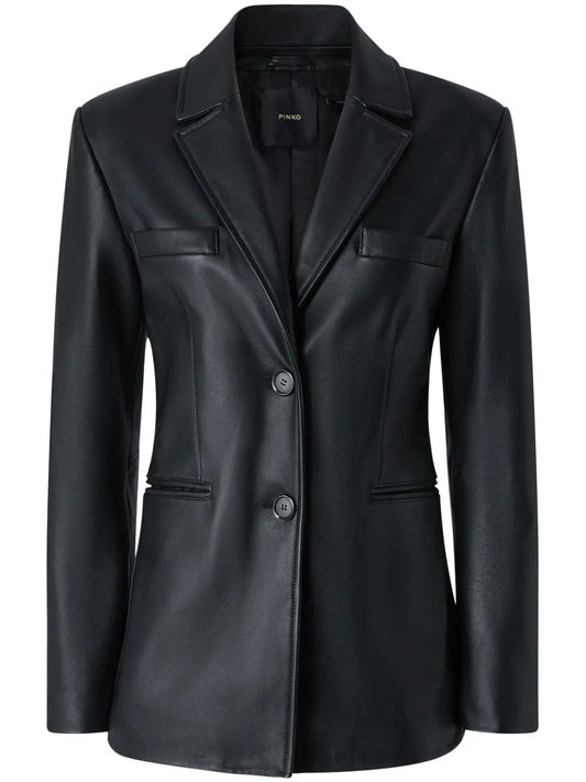 Leather Blazer