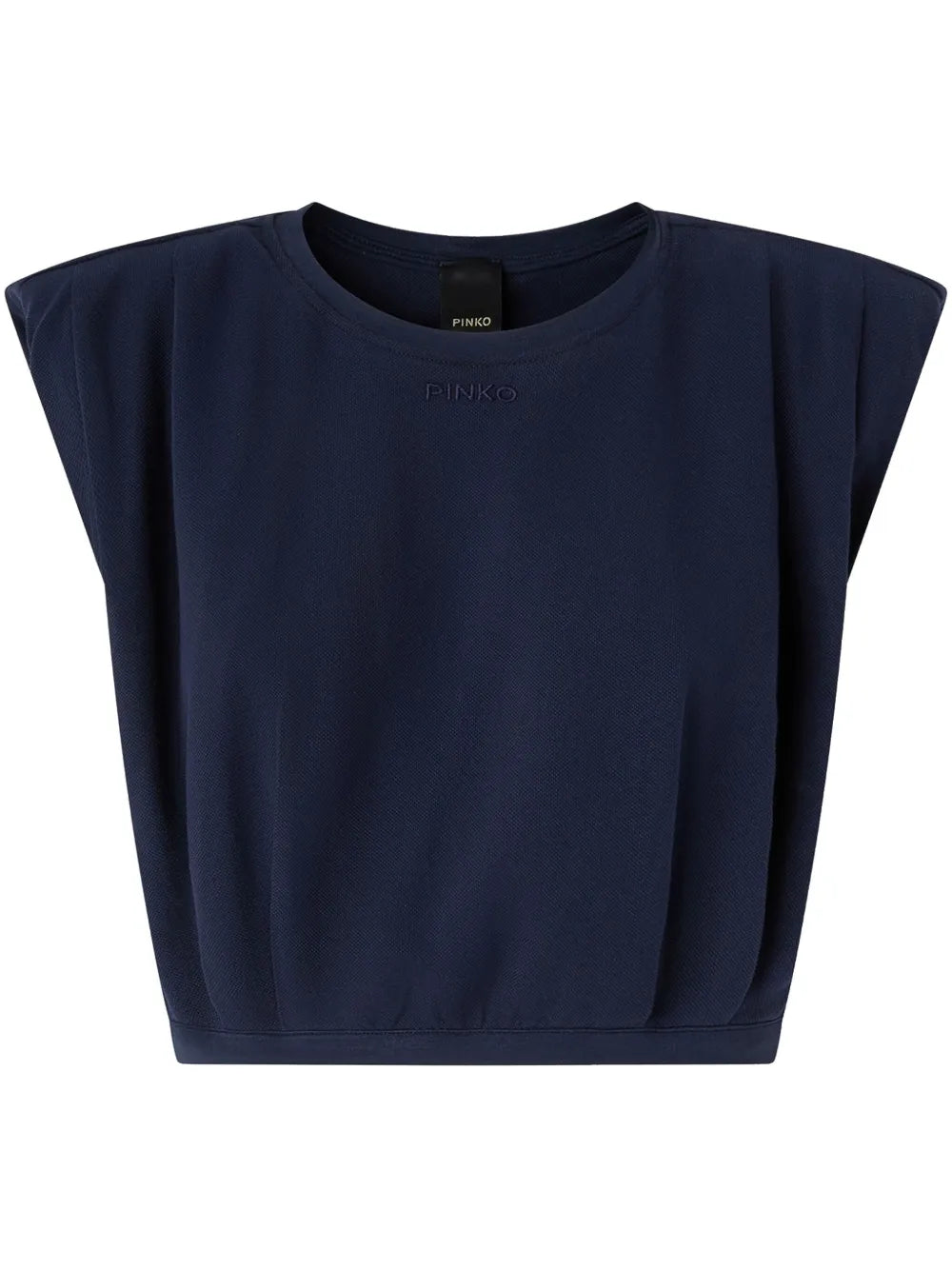 Sleeveless Cotton Crop Top