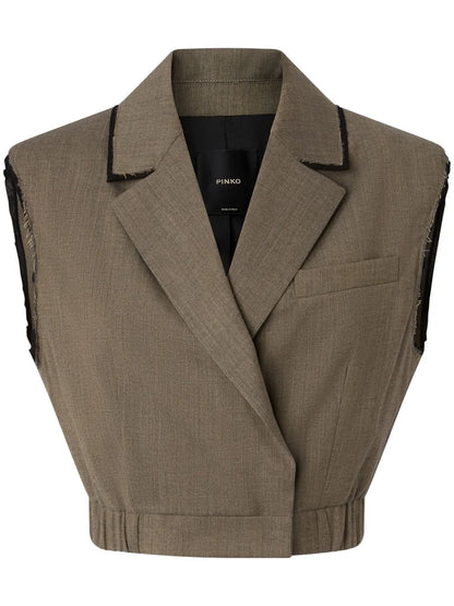 Cropped Waistcoat