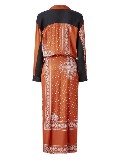 Bandana-Print Dress