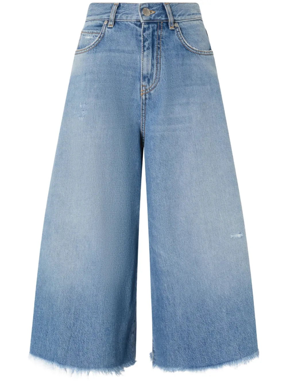 Fringed Flared Jeans