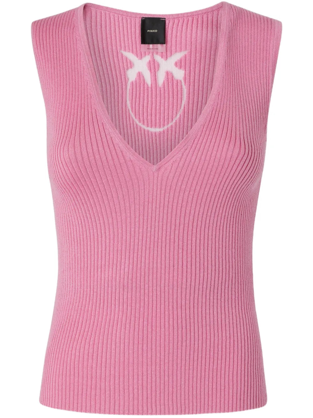Ribbed Sleeveless Top