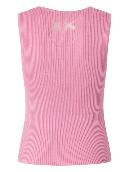 Ribbed Sleeveless Top